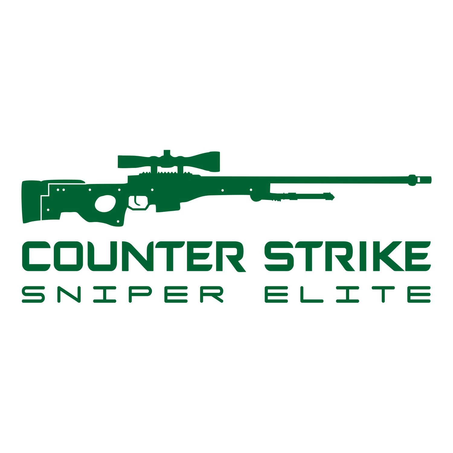 Adesivo Counter Strike - CSGO Sniper Elite