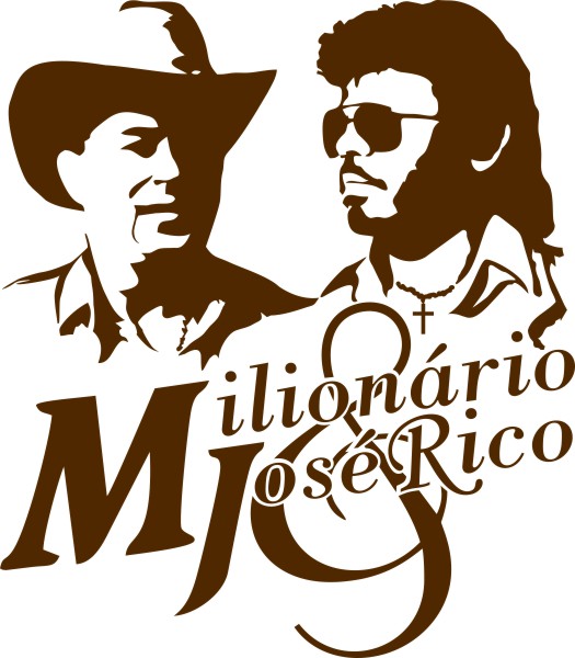 Adesivo Milionário e José Rico