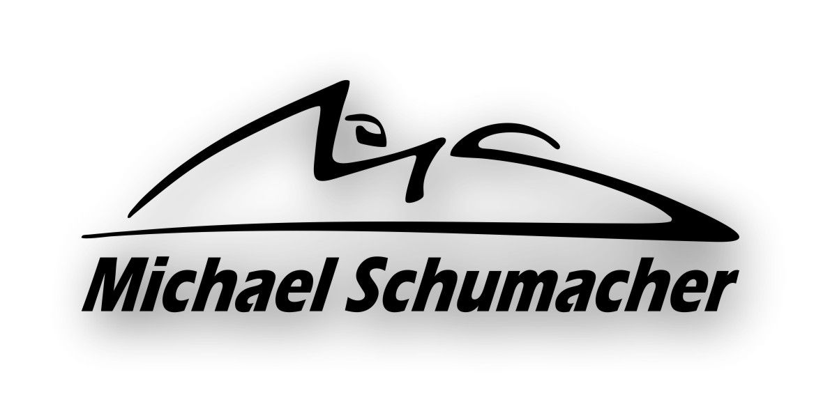 kit com 3 Adesivos Michael Schumacher - Minis 15x5cm 