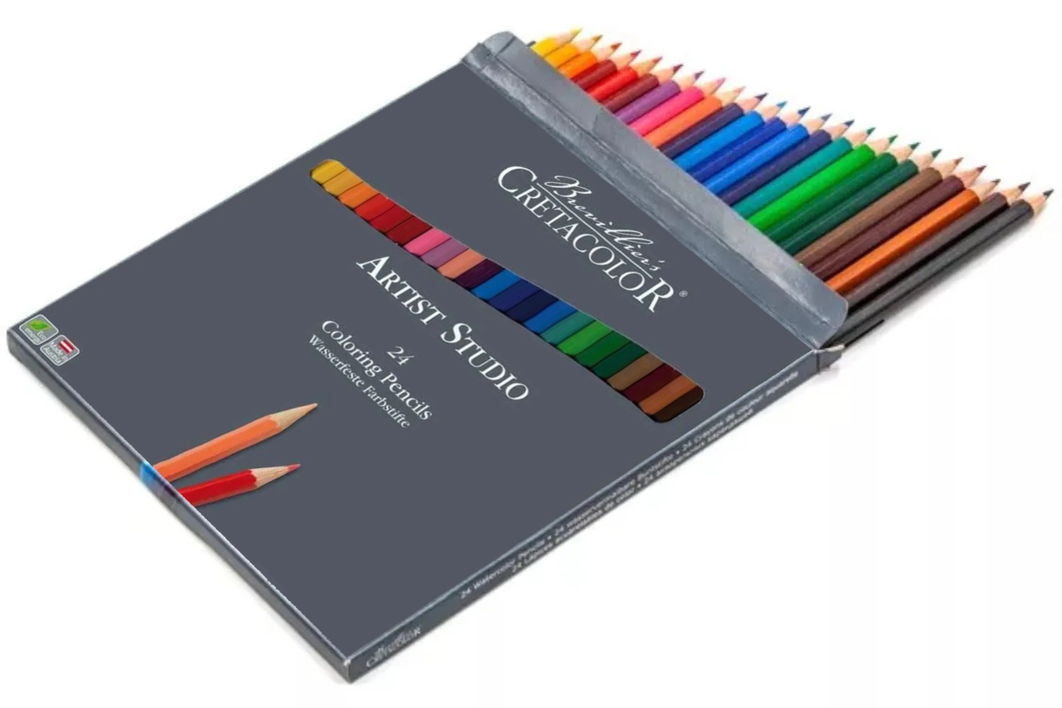 Lápis Aquarelável Profissional 24 cores - Cretacolor Artist Studio