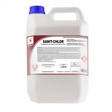 Desinfetante Para Indústria Alimentícia Sanit-Chlor  5 Litros