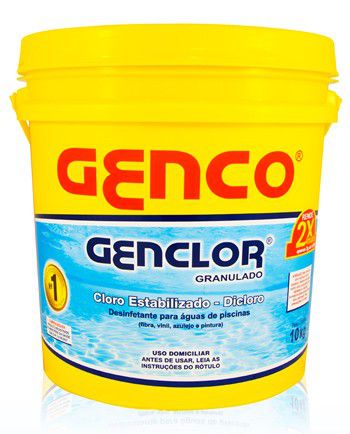 Cloro Granulado Genclor Genco 10 Kg
