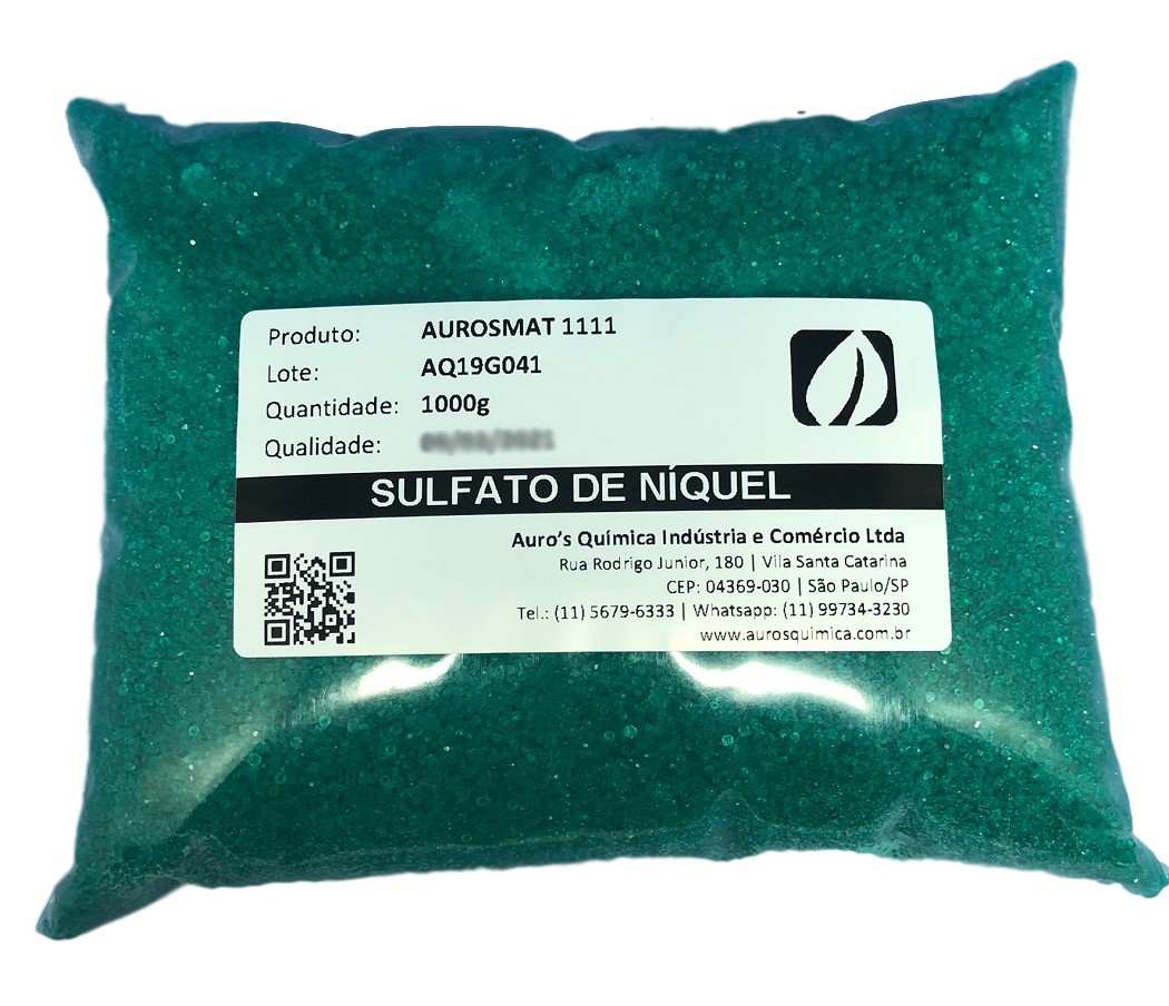 Sulfato De Níquel + Sulfato De Cobre (1 Kg Cada)