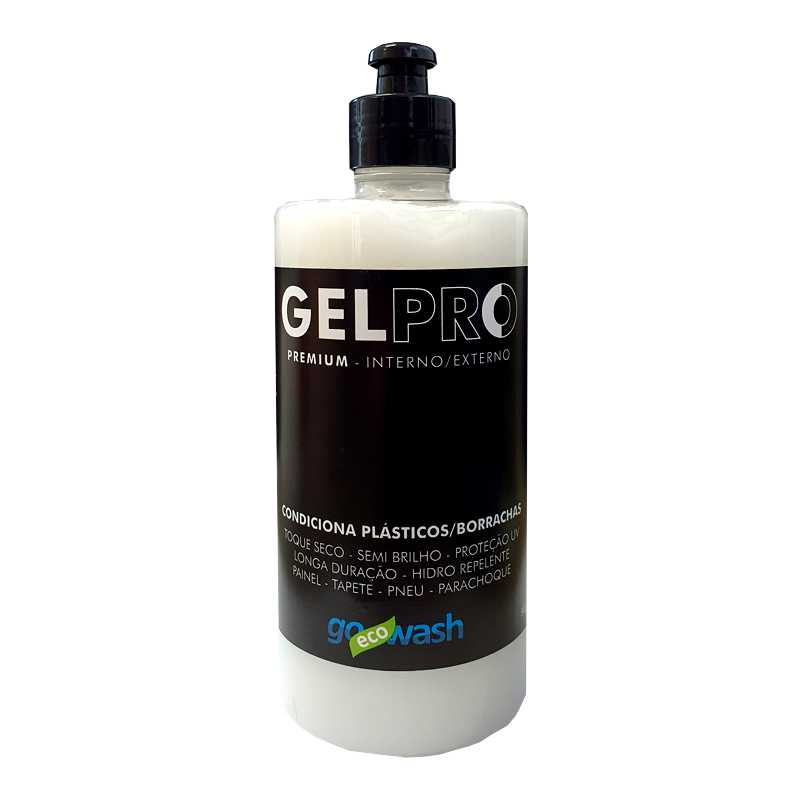 GelPro - Gel Silicone  renovador de plásticos e borrachas 500ml  (Go Eco Wash) - Loja Go Eco Wash 