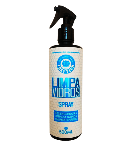 LIMPA VIDROS SPRAY  DESENGORDURANTE  500ML  EASYTECH  - Loja Go Eco Wash 