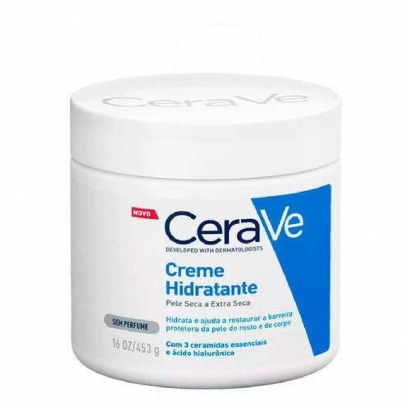 CeraVe Creme Hidratante 454g sem perfume