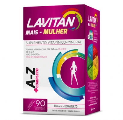 Lavitan A-Z Mulher com 90 Comprimidos