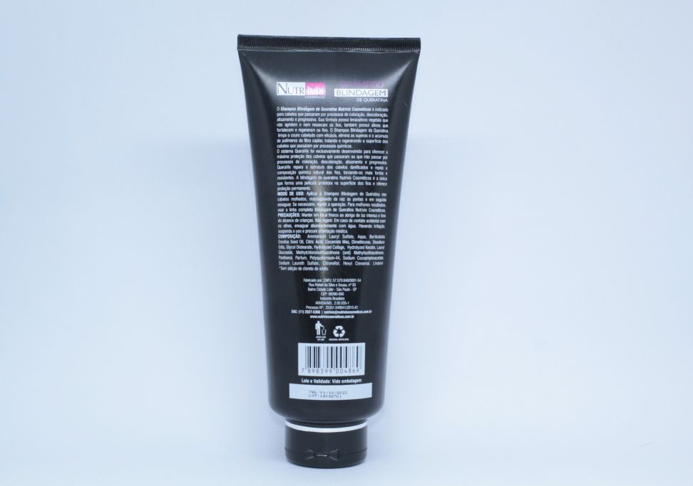 Shampoo  Blindagem de Queratina Nutrivix 500ml