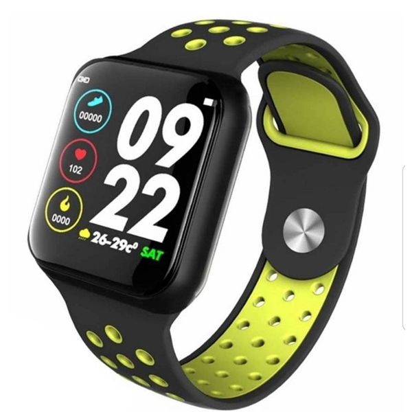 Smartwatch F8 Pedômetro Distância Passos Calorias Frequência Cardíaca Pressão Arterial Relógio Inteligente Bluetooth Fitness Corrida Academia Saúde IP67