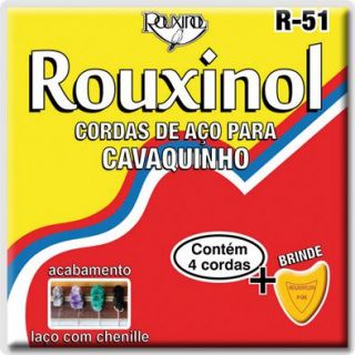 Encordoamento Para Cavaquinho Rouxinol  R51 C/Chenille