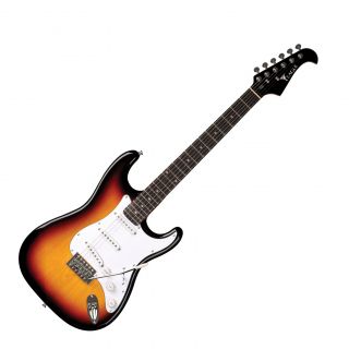 Guitarra Eagle Sts001 3s Strato Sumburst