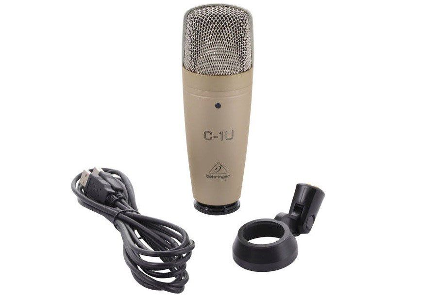 Microfone Behringer C1U Condenser C/Cabo Usb