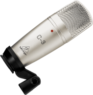 Microfone Behringer  C3 Condesador Cardióde, Omniderecional 2 Cápsula de 16MM,Frequência 40-18KHZ