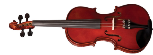 Violino Eagle Ve144 4/4 Rajado Semi Profissional Completo