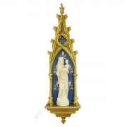 Oratório Nossa Senhora de Paris em resina - 46cm