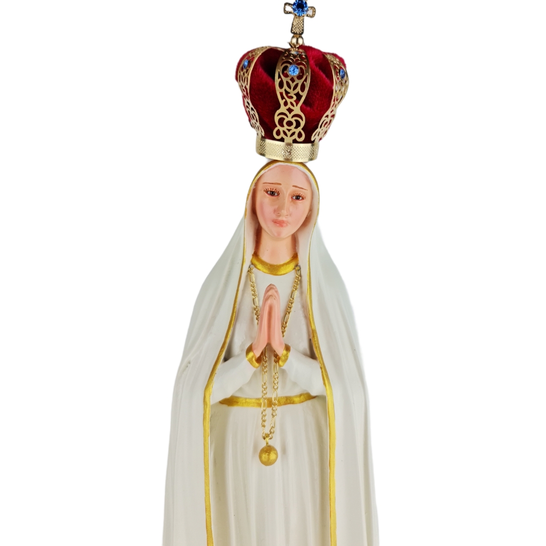 Imagem Escultura Nossa Senhora de Fátima  40cm