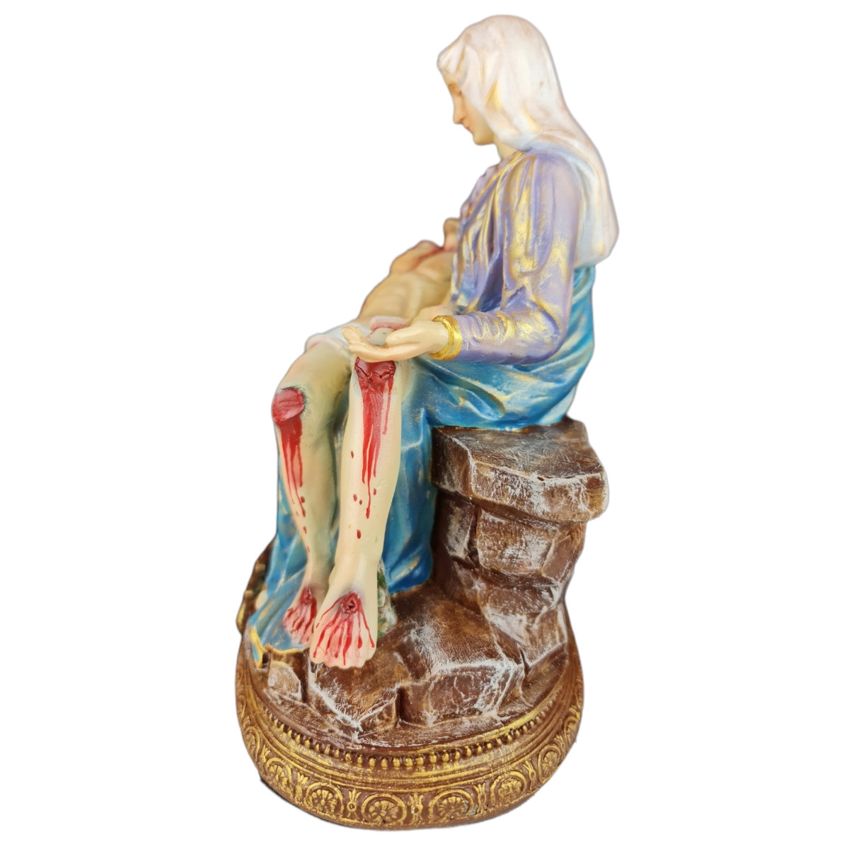 Imagem Nossa Senhora da Piedade (Pietá Michelangelo) Resina 22cm