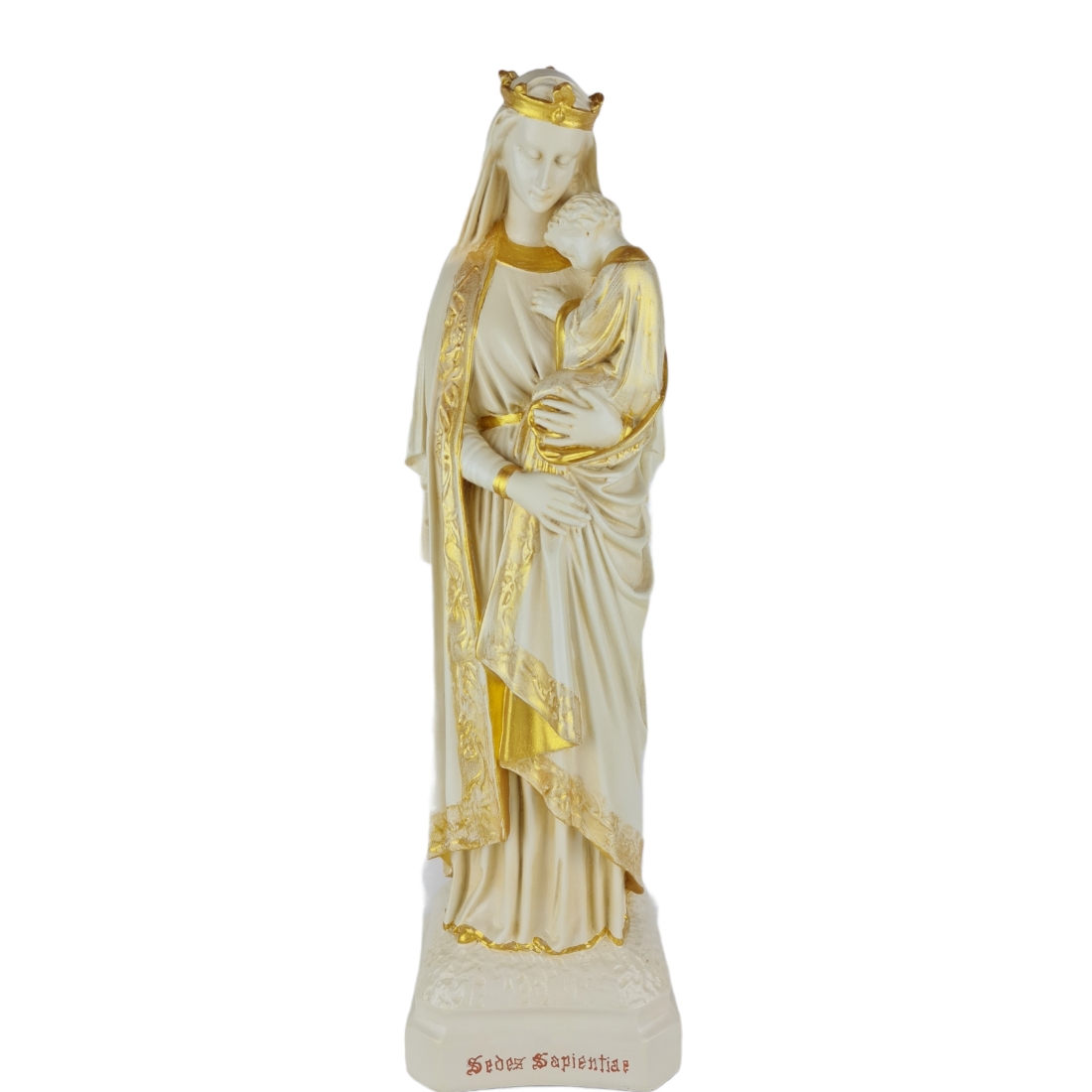 Imagem Nossa Senhora da Sabedoria Dourada - 40cm