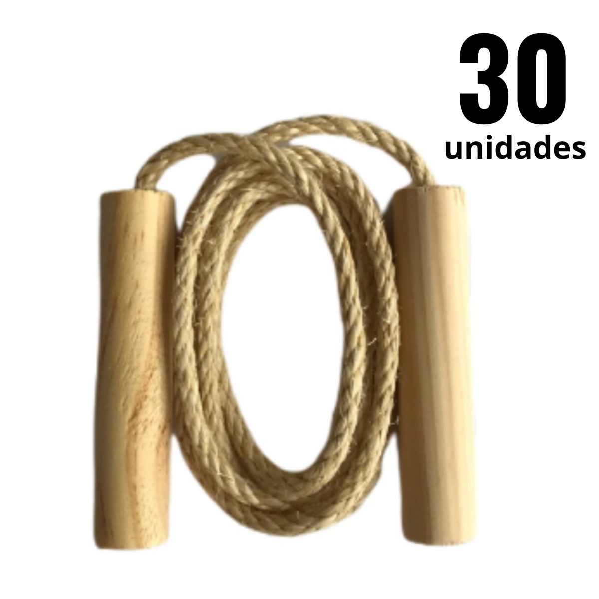 30 Corda De Pular Infantil 1,80m Nylon Lembrancinha Prenda