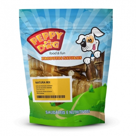 Natura Mix Peppy Dog Produto Natural, Saudável e Nutritivo para Cães (120g)