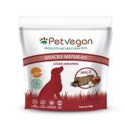 Snacks Naturais Assados Veganos sabor Maçã para Cães - Pet Vegan (150g)