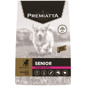 Ração Premiatta Classic Senior para Cães com mais de 7 anos de Raças Miniaturas e Pequenas