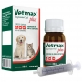 Vetmax Plus Suspensão- Vermífugo Oral de Amplo Espectro para Cães e Gatos - Vetnil ( Suspensão Oral 30 ml )