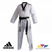 Dobok Adidas Adiclub Gola Preta (Taekwondo)