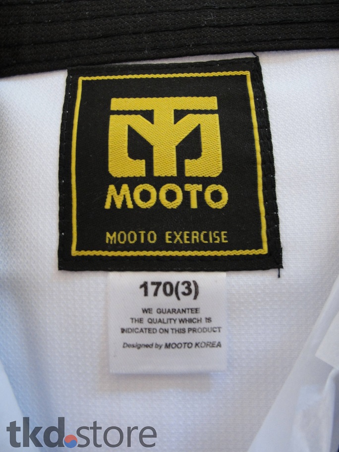 Dobok  Mooto MTX Basic (gola preta) WTF 