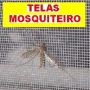 Tela Nylon Mosquiteiro com 1,50m de Largura Contra Dengue Pernilongo