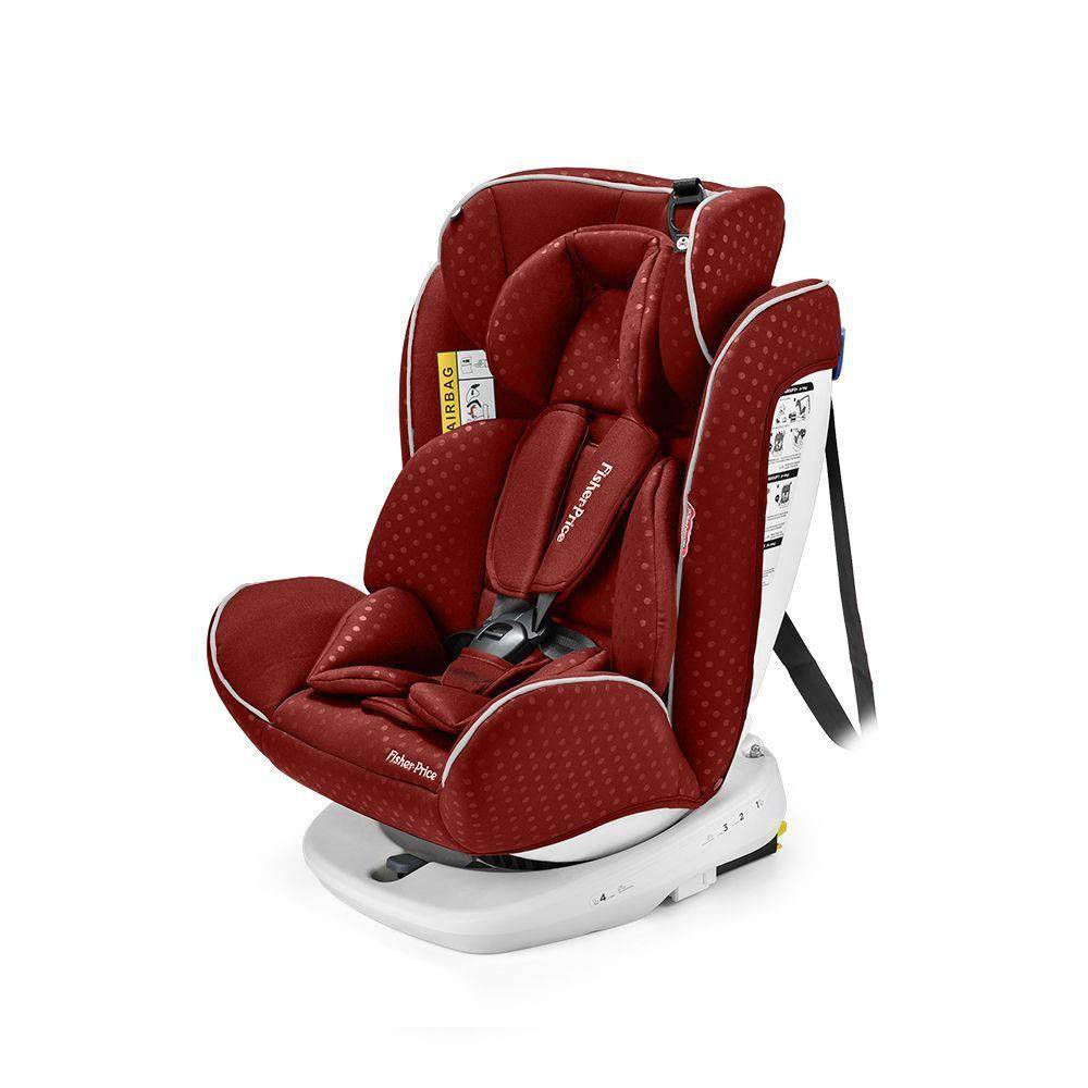 Cadeira Para Auto Easy 360 Fix 0 - 36 Kgs Vermelho - Fisher Price