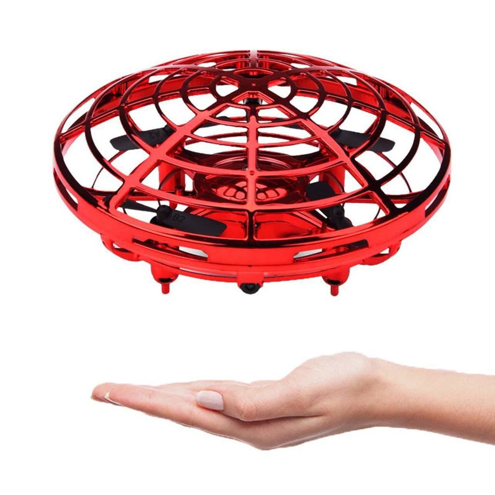 Drone Ufo Com Carregador Usb Vermelho - Candide