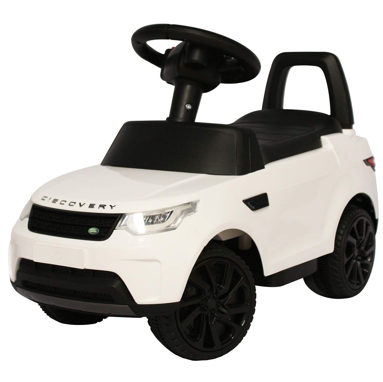 Mini Carro Eletrico 2X1 Land Rover Branco - Importway