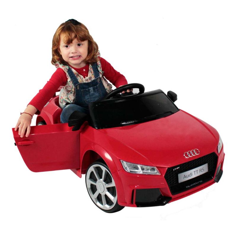 Mini Carro Infantil Audi Tt Rs (Vermelho) R/C 12V - Belfix