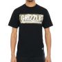 Camiseta Grizzly Sycamore Box Logo Preta - Gma1701p05