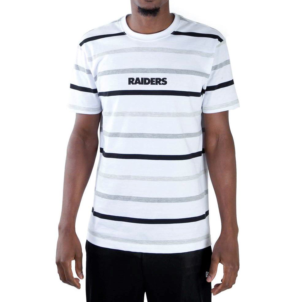 Camiseta New Era Color Stripe Full Raiders - Nfv20tsh065