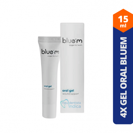 Bluem | 4x Gel Oral Bluem | Cicatrizante | 4 x 15ml
