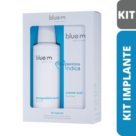 Bluem | Kit Bluem |Creme Dental 75ml + Enxaguatório 250ml