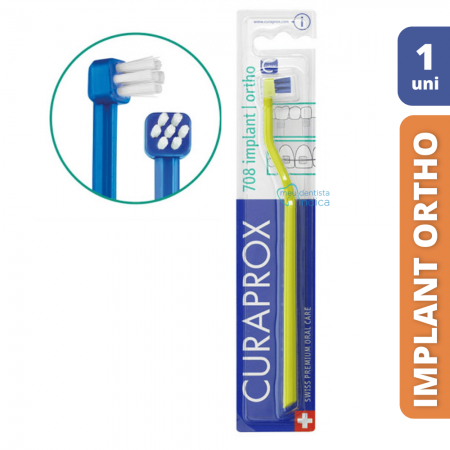 Escova Dental Curaprox | Implant Ortho 708 | 1 unidade