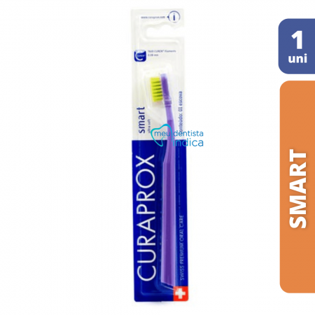 Escova Dental Curaprox SMART | 7600 Cerdas UltraMacias | 1 unidade