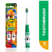 Escova Dental Infantil Pip-Squeak | GUM | Idade 3+ | 2 unidades