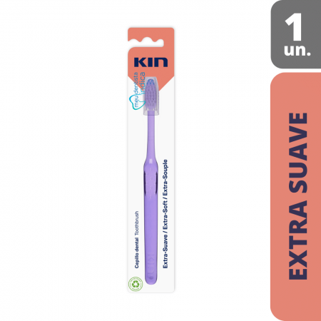 Escova Dental KIN | Cerdas Extra Suave | 1 unidade