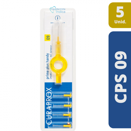 Escova Interdental CPS09 Amarela | Curaprox | 5 unidades