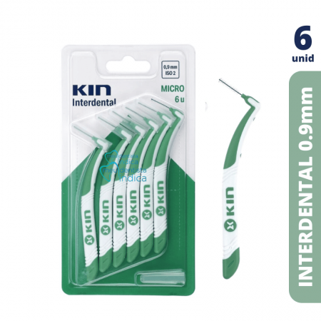 Escova Interdental KIN | Micro 0,9mm | 6 unidades
