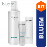 Bluem | Kit Bluem | Creme Dental 75ml + Enxaguatório 500ml