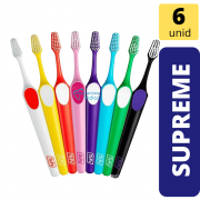 Kit Escova Dental Supreme Soft (TePe) 6 unidades