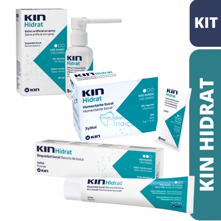 Kin Hidrat | Kit Tratamento Boca Seca | Completo