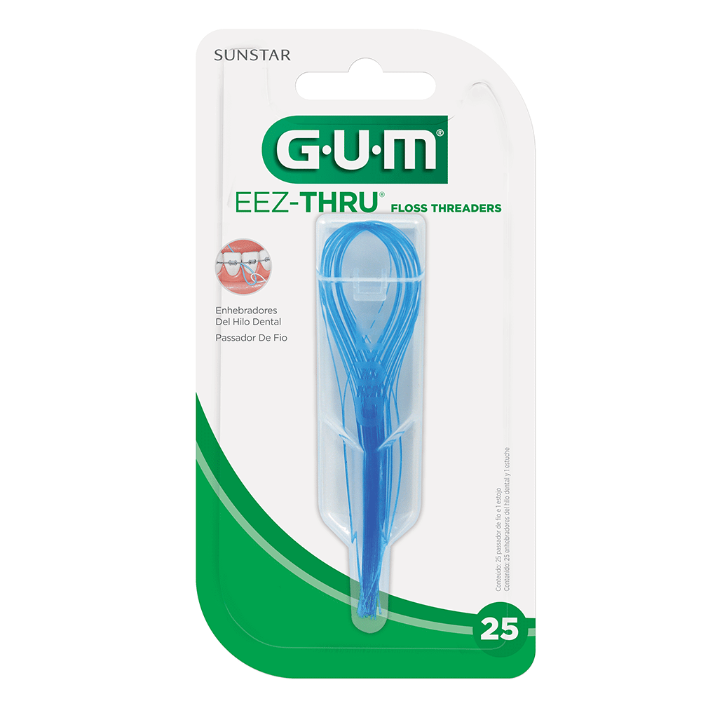Passador de Fio Dental | GUM® Original | 150 unidades + 6 estojos
