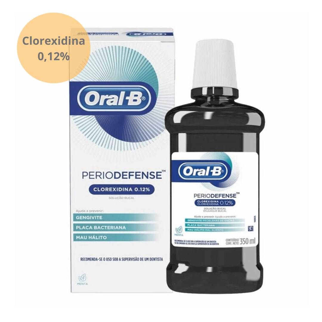 Antisséptico Bucal PerioDefense 350ml - Oral B