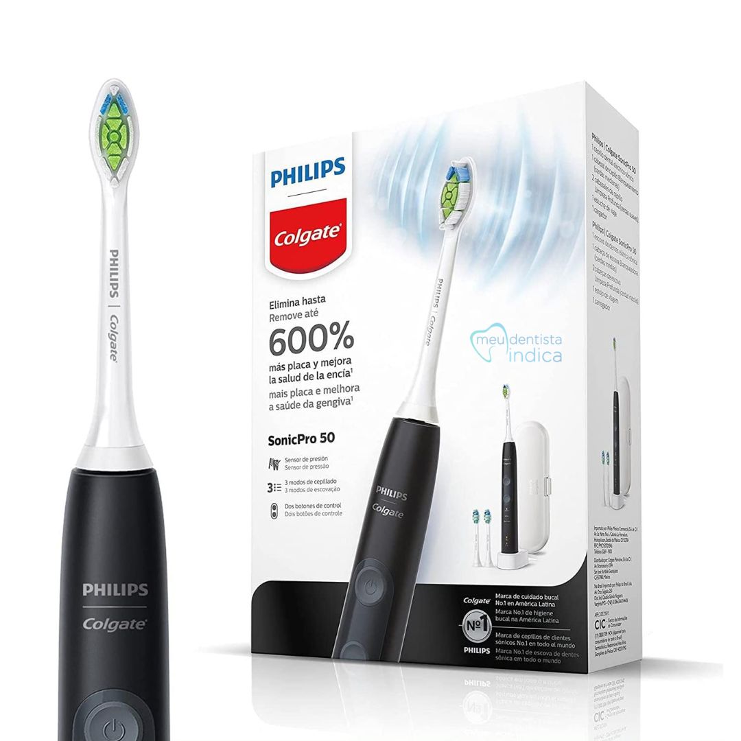 Escova Dental Elétrica Philips Colgate | SonicPro 50 | Bivolt